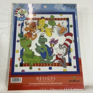 Wubbulous World Dr. Seuss Grinch Cross Stitch Kit 2408 • Forever & Ever • SEALED